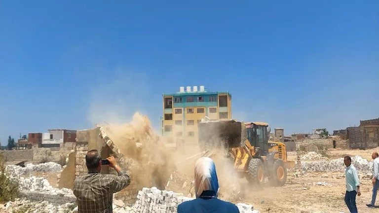 الموجة 26.. استعادة 41 فدانًا من أملاك الدولة غرب الإسكندرية – صور