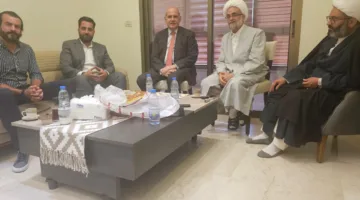 النائبان فراس حمدان وملحم خلف يعبّران عن تضامنهم مع الشيخ ياسر عودة (صور)