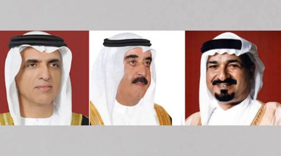 النعيمي والمعلا وسعود بن صقر يشاركون في صلاة العيد اليوم النعيمي والمعلا وسعود بن صقر يشاركون في صلاة العيد اليوم