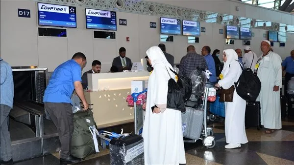 اليوم.. مصر للطيران تنظم 19 رحلة لإعادة حجاج بيت الله الحرام. اليوم.. مصر للطيران تنظم 19 رحلة لإعادة حجاج بيت الله الحرام.