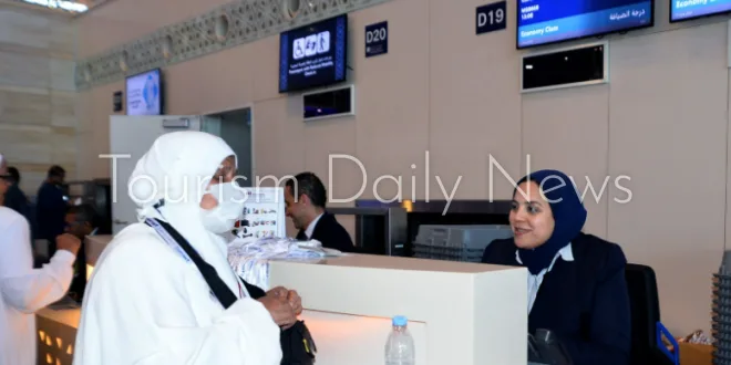 اليوم .. مصر للطيران تنظم 20 رحلة لإعادة حجاج بيت الله الحرام