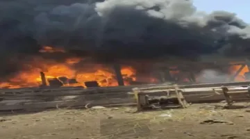 اندلاع حريق في مستودع ببولاق أبو العلا.. والفرق تحاول إخماده