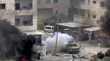 انفجار جهاز تفجيري في مركبة إسرائيلية في قلب جنين