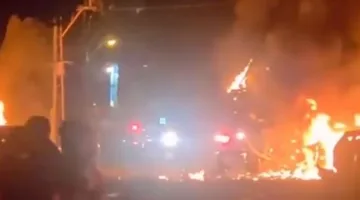 إطلاق صواريخ إيرانية يسفر عن إصابة 4 أفراد وأضرار لمبنيين في مدينة حيفا شمال إسرائيل
