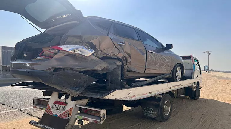بالصور: الشيخ مظهر شاهين يتعرض لحادث مروري. بالصور: الشيخ مظهر شاهين يتعرض لحادث مروري.
