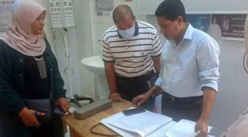 بالصور: وكيل وزارة الصحة في الأقصر يستمر في جولات التفقد للمرافق الصحية