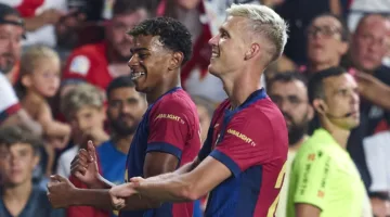 برشلونة يحدد موقفه من تسجيل داني أولمو للموسم المقبل