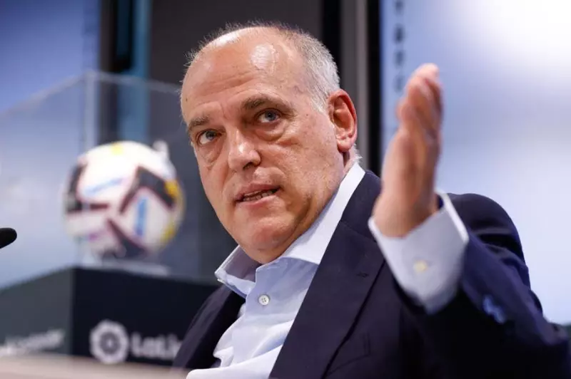 “بطولة غير منطقية تؤثر على هيكل كرة القدم”.. رئيس رابطة الدوري الإسباني يتناول كأس العالم للأندية “بطولة غير منطقية تؤثر على هيكل كرة القدم”.. رئيس رابطة الدوري الإسباني يتناول كأس العالم للأندية