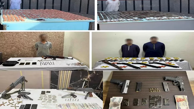 بعد تبادل لإطلاق النار.. وزارة الداخلية تقضي على أبرز مروجي المخدرات خلال ليلة الوقفة. بعد تبادل لإطلاق النار.. وزارة الداخلية تقضي على أبرز مروجي المخدرات خلال ليلة الوقفة.