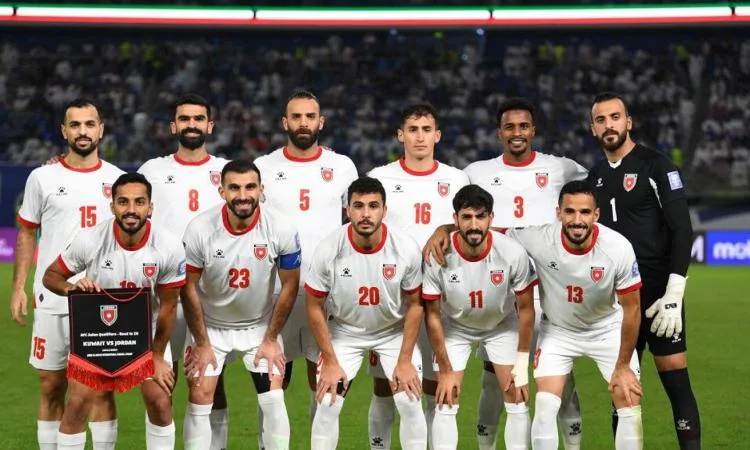 بعد وصوله إلى مونديال 2026.. منتخب الأردن يعيد انطلاق تدريباته تحضيراً لمباراتهم ضد العراق بعد وصوله إلى مونديال 2026.. منتخب الأردن يعيد انطلاق تدريباته تحضيراً لمباراتهم ضد العراق