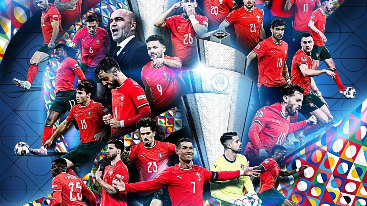 بقيادة رونالدو، منتخب البرتغال يحقق لقب دوري الأمم الأوروبية للمرة الثانية بعد انتصاره على إسبانيا بقيادة رونالدو، منتخب البرتغال يحقق لقب دوري الأمم الأوروبية للمرة الثانية بعد انتصاره على إسبانيا