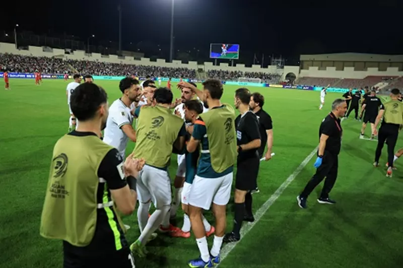 بمساهمة وسام.. منتخب فلسطين يختم مشواره في تصفيات كأس العالم 2026 بتعادل مع عمان بمساهمة وسام.. منتخب فلسطين يختم مشواره في تصفيات كأس العالم 2026 بتعادل مع عمان