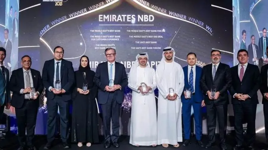 بنك الإمارات دبي الوطني يحصد ثماني جوائز متميزة في حفل توزيع جوائز يوروموني للتميز 2025 بنك الإمارات دبي الوطني يحصد ثماني جوائز متميزة في حفل توزيع جوائز يوروموني للتميز 2025