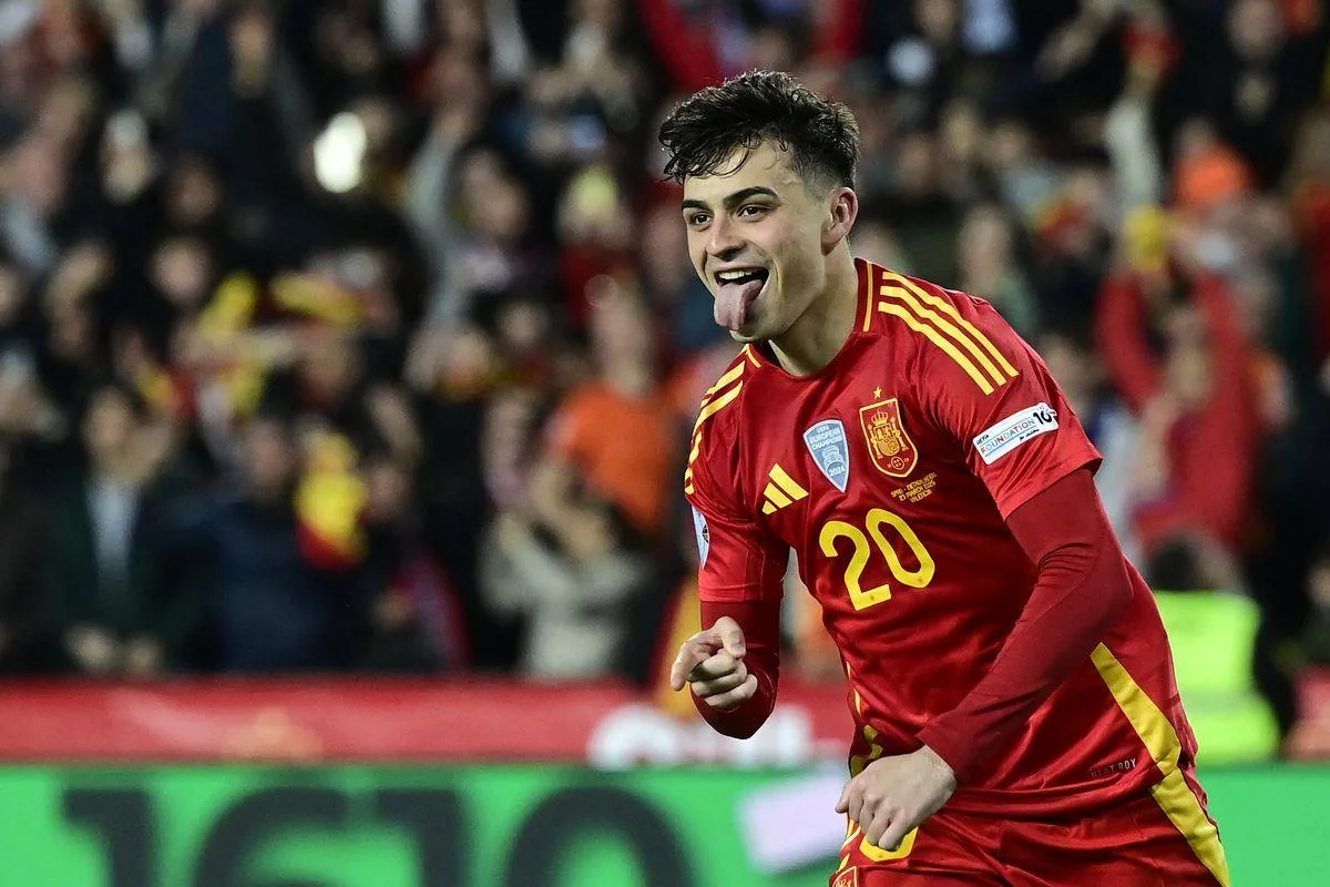 بيدري: جوائز الكرة الذهبية تغيرت منذ فوز رودري.. وإيقاف اللاعب الفرنسي يعد تحديًا كبيرًا. بيدري: جوائز الكرة الذهبية تغيرت منذ فوز رودري.. وإيقاف اللاعب الفرنسي يعد تحديًا كبيرًا.