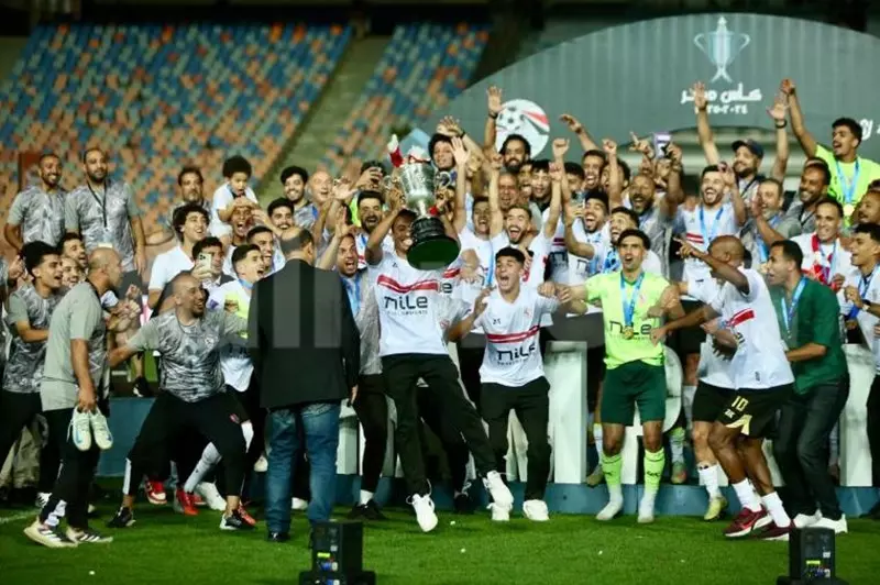 بيراميدز يبارك للزمالك بمناسبة فوزه بلقب كأس مصر