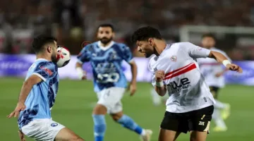 بيراميدز يتقدم على الزمالك في نهاية الشوط الأول من نهائي كأس مصر