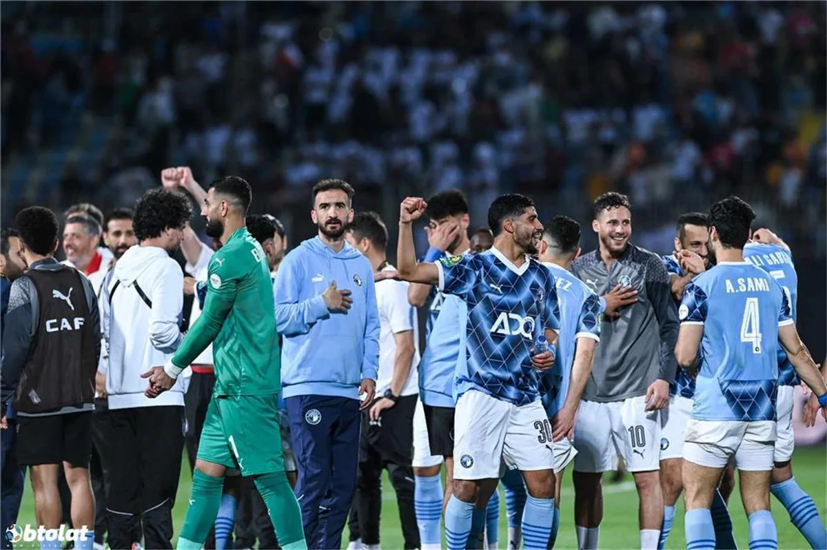 بيراميدز يعلق على شائعات انتقال إبراهيم عادل ومصطفى فتحي ويستعرض فرص التعاون مع الأهلي بيراميدز يعلق على شائعات انتقال إبراهيم عادل ومصطفى فتحي ويستعرض فرص التعاون مع الأهلي