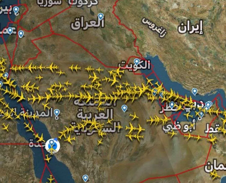 تابعوا: سماء السعودية الأكثر أماناً خلال النزاع بين إسرائيل وإيران تابعوا: سماء السعودية الأكثر أماناً خلال النزاع بين إسرائيل وإيران