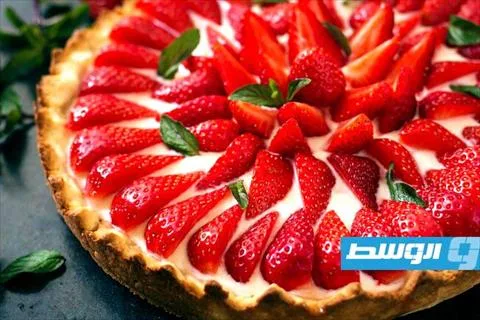 تارت بالفراولة بمكونات ثلاثة تارت بالفراولة بمكونات ثلاثة