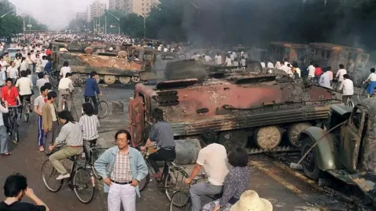 تايوان تدعو بكين لتحمل تبعات مذبحة ميدان تيانانمن عام 1989 تايوان تدعو بكين لتحمل تبعات مذبحة ميدان تيانانمن عام 1989