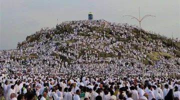 تجمع الحجاج في عرفات.. استعدادات لليلة أداء الركن الأساسي للحج