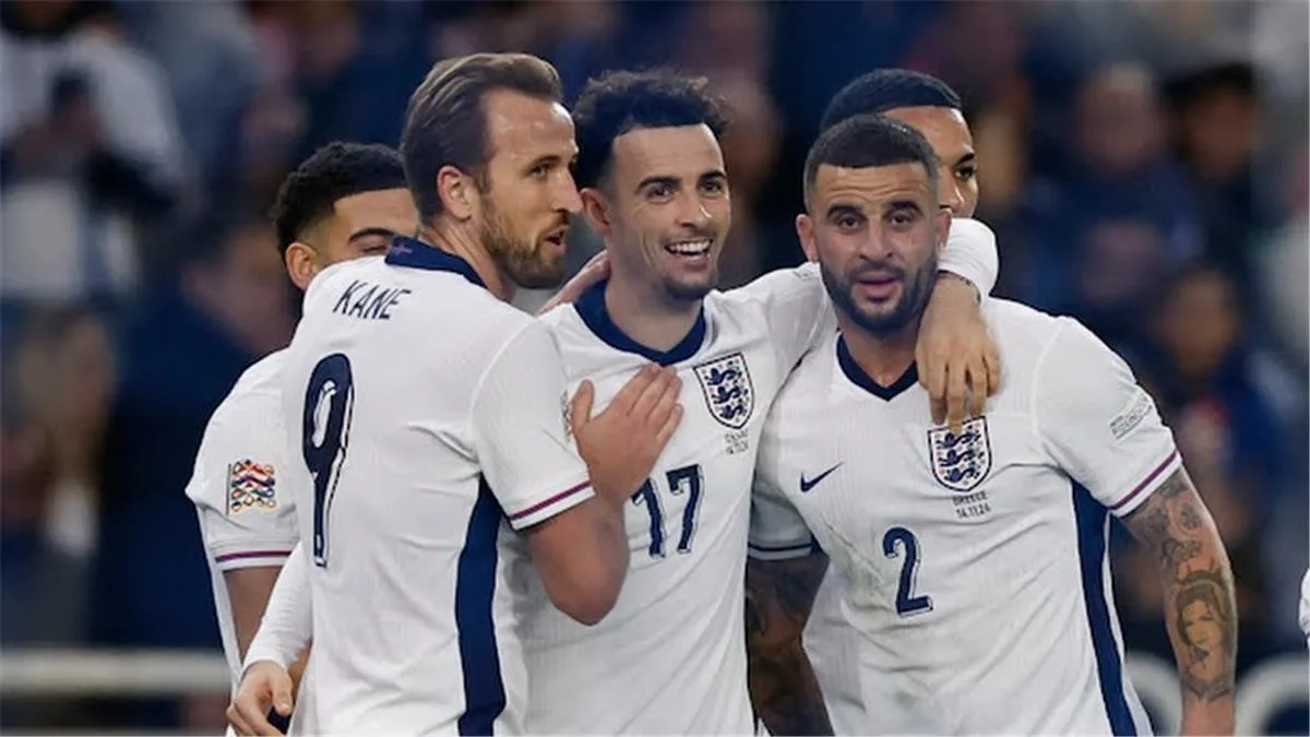 تشكيلة إنجلترا لمواجهة أندورا في تصفيات كأس العالم.. هاري كين يتصدر الخط الأمامي تشكيلة إنجلترا لمواجهة أندورا في تصفيات كأس العالم.. هاري كين يتصدر الخط الأمامي