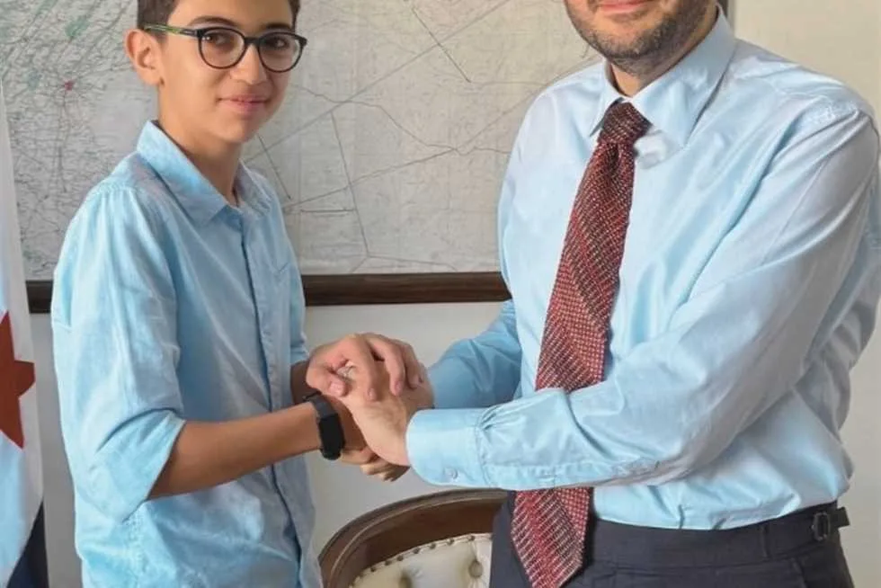 تعيين طفل كمتحدث رسمي لإحدى الوزارات في سوريا.. ما هي التفاصيل؟ تعيين طفل كمتحدث رسمي لإحدى الوزارات في سوريا.. ما هي التفاصيل؟