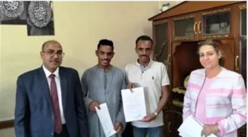 تقديم عقود عمل في الأردن لعدد من شباب أسوان