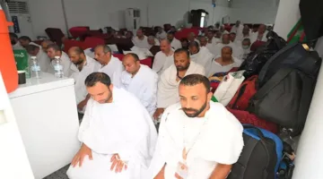 تلبية الدعاء في معسكرات حجاج الجمعيات الخيرية