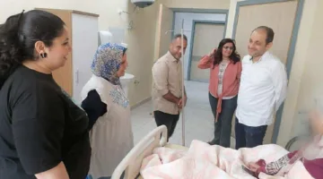 وكيل وزارة الصحة في المنيا يقوم بزيارة مستشفي العدوة ومغاغة للتأكد من جودة الخدمات الطبية خلال عيد الأضحى.