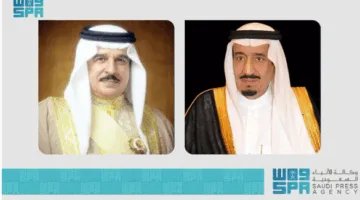 تهاني قيادة مملكة البحرين إلى خادم الحرمين الشريفين وسمو ولي العهد بمناسبة نجاح موسم الحج لعام 1446هـ