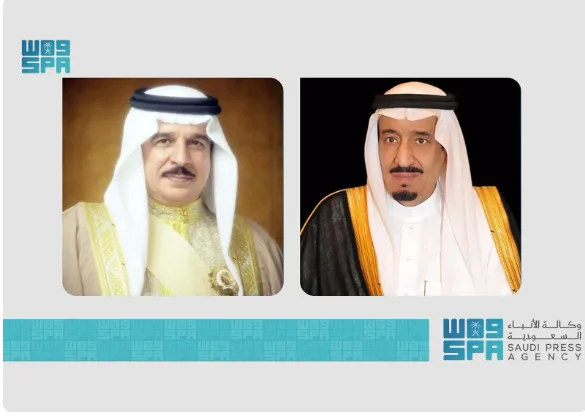 تهاني قيادة مملكة البحرين إلى خادم الحرمين الشريفين وسمو ولي العهد بمناسبة نجاح موسم الحج لعام 1446هـ تهاني قيادة مملكة البحرين إلى خادم الحرمين الشريفين وسمو ولي العهد بمناسبة نجاح موسم الحج لعام 1446هـ