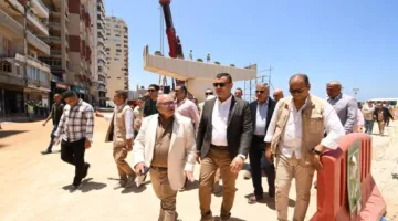 توجيهات وزير الإسكان بشأن تجميل واجهات المباني على كورنيش الإسكندرية