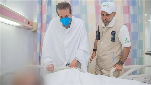 توفير 36 ألف خدمة صحية للحجاج المصريين في الأراضي المقدسة توفير 36 ألف خدمة صحية للحجاج المصريين في الأراضي المقدسة