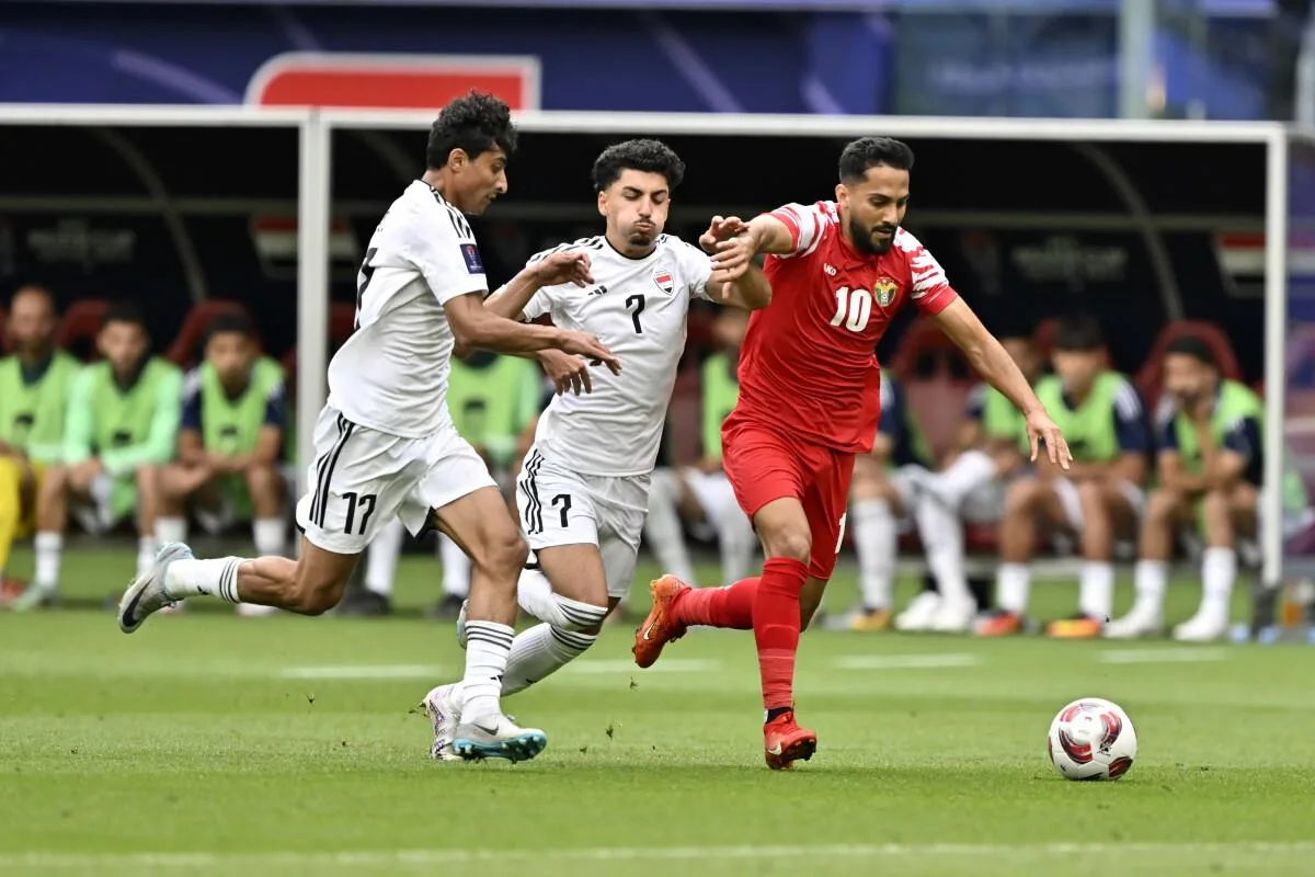 توقيت القنوات التي ستعرض مباراة الأردن والعراق اليوم في تصفيات كأس العالم 2026 توقيت القنوات التي ستعرض مباراة الأردن والعراق اليوم في تصفيات كأس العالم 2026