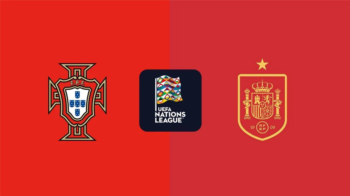 توقيت ووسيلة نقل مباراة إسبانيا والبرتغال اليوم في نهائي دوري الأمم الأوروبية.. والمعلق توقيت ووسيلة نقل مباراة إسبانيا والبرتغال اليوم في نهائي دوري الأمم الأوروبية.. والمعلق