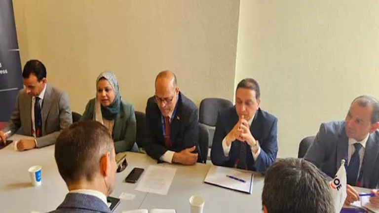 جبران يبرز جهود مصر لتحسين بيئة العمل مع وفد رجال الأعمال في جنيف جبران يبرز جهود مصر لتحسين بيئة العمل مع وفد رجال الأعمال في جنيف