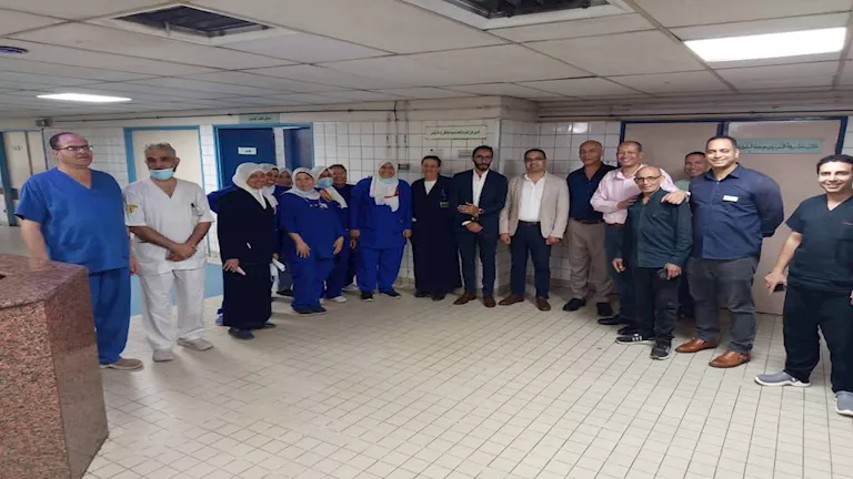 جولات ميدانية موسعة لمديري مستشفيات قصر العيني جولات ميدانية موسعة لمديري مستشفيات قصر العيني