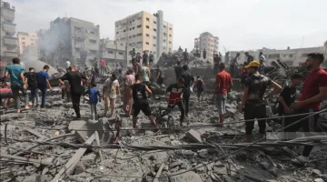 جيش الاحتلال يوجه تعليمات إخلاء للفلسطينيين في منطقة خان يونس بجنوب غزة