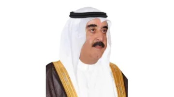 حاكم أم القيوين يحيي صلاة عيد الأضحى في مسجد الشيخ أحمد بن راشد المعلا