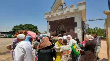 حدائق القناطر الخيرية تفتح أبوابها للزوار في اليوم الثاني من العيد (صور)