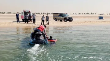 حرس الحدود ينقذ شخصًا من الغرق في ينبع