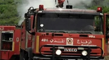 حريق يثير القلق بين سكان درب السيم والفرق المدنية تتصدى لللهب