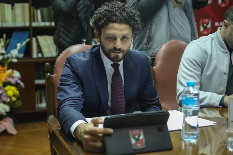 حسام غالي يقود الاستوديو التحليلي لمباراة الأهلي وإنتر ميامي حسام غالي يقود الاستوديو التحليلي لمباراة الأهلي وإنتر ميامي