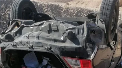 حـادث انقلاب سيارة خاصة بأسرة كاملة في سوهاج حـادث انقلاب سيارة خاصة بأسرة كاملة في سوهاج