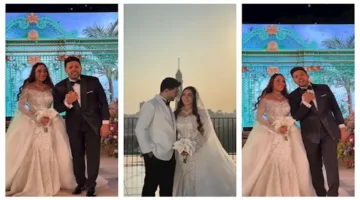 حماقي وبوسي يقدمان عرضاً موسيقياً في زفاف محمد شاهين ورشا الظنحاني