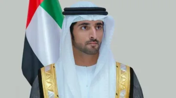 حمدان بن محمد يحتفل بعيد الأضحى في مسجد زعبيل بدبي