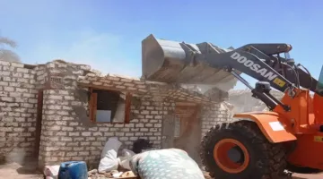 حملات غير متوقعة خلال العيد.. محافظة القاهرة تجهض محاولات للبناء المخالف وتقوم بإزالته