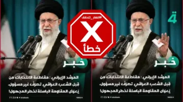 خامنئي لم يصف مقاطعة الانتخابات العراقية بأنها تصرف غير مسؤول – تحقق من الحقائق#