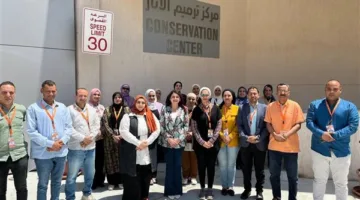 دورة تدريبية حول أساسيات وأصول الإتيكيت المهني لموظفي المتحف المصري الكبير